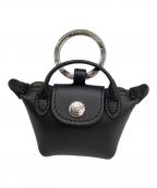 LONGCHAMPロンシャン）の古着「キーリング ル プリアージュ エクストラ」｜ブラック