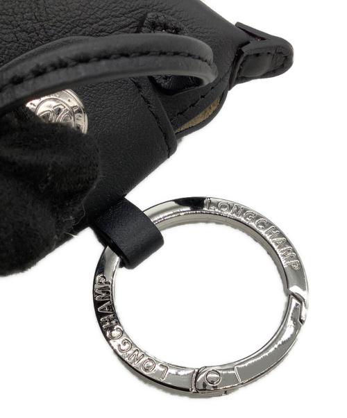 LONGCHAMP（ロンシャン）LONGCHAMP (ロンシャン) キーリング ル プリアージュ エクストラ ブラックの古着・服飾アイテム