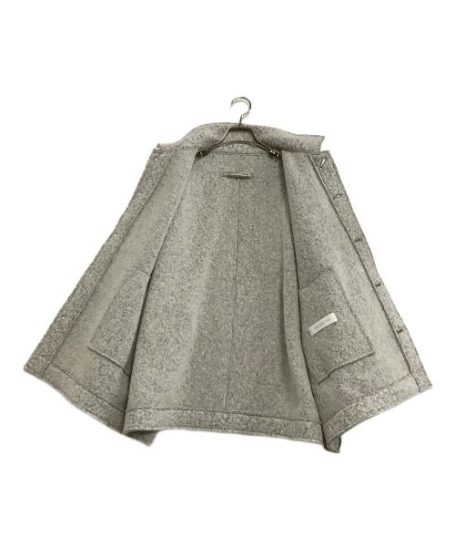 GALERIE VIE（ギャルリーヴィー）GALERIE VIE (ギャルリーヴィー) ブルゾン　シープジャージー ラグランスリーブブルゾン　2025AW グレー サイズ:freeの古着・服飾アイテム