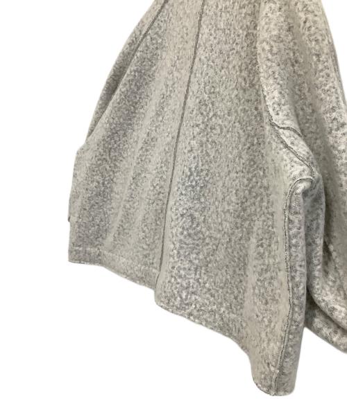 GALERIE VIE（ギャルリーヴィー）GALERIE VIE (ギャルリーヴィー) ブルゾン　シープジャージー ラグランスリーブブルゾン　2025AW グレー サイズ:freeの古着・服飾アイテム