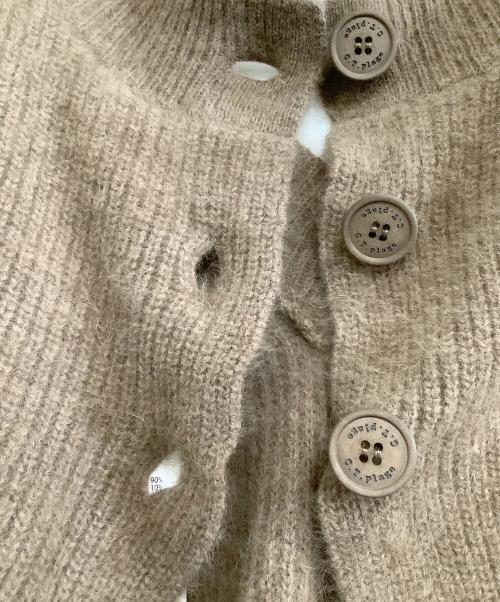 C.T.plage（シーティープラージュ）C.T.plage (シーティープラージュ) ニットジレ ベージュ サイズ:40の古着・服飾アイテム