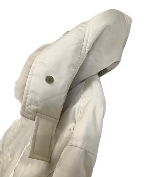 upper hights（アッパーハイツ）upper hights (アッパーハイツ) ミリタリーコート THE U-2 LONG HOODIE オフホワイトの古着・服飾アイテム