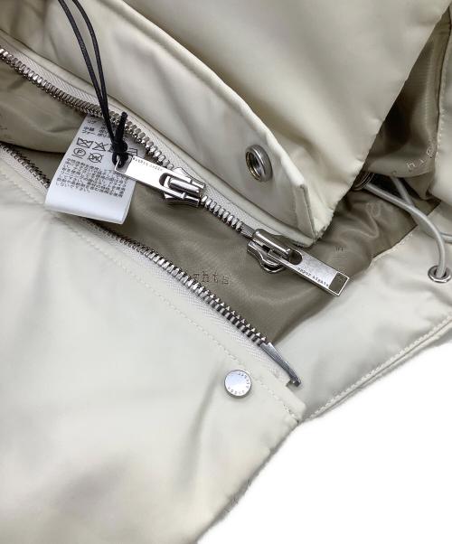 upper hights（アッパーハイツ）upper hights (アッパーハイツ) ミリタリーコート THE U-2 LONG HOODIE オフホワイトの古着・服飾アイテム