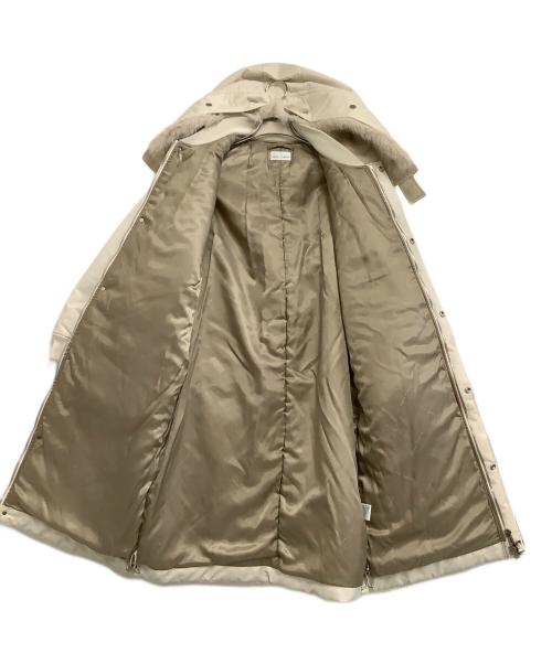 upper hights（アッパーハイツ）upper hights (アッパーハイツ) ミリタリーコート THE U-2 LONG HOODIE オフホワイトの古着・服飾アイテム