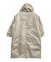upper hights (アッパーハイツ) ミリタリーコート THE U-2 LONG HOODIE オフホワイト：27000円