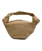 BOTTEGA VENETAボッテガベネタ）の古着「ダブルノットミニバッグ」｜ベージュ