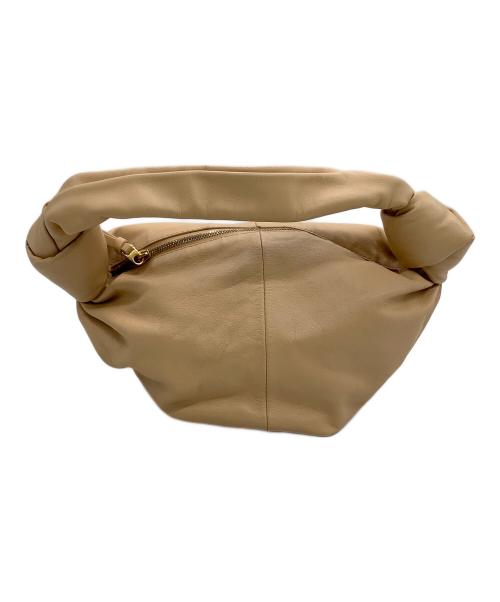 BOTTEGA VENETA（ボッテガベネタ）BOTTEGA VENETA (ボッテガベネタ) ダブルノットミニバッグ ベージュの古着・服飾アイテム