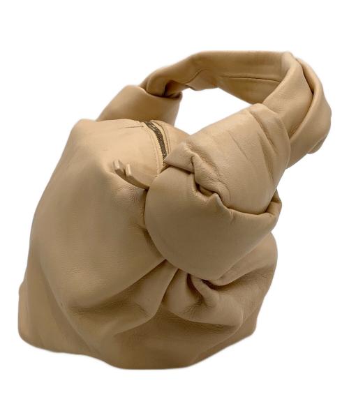 BOTTEGA VENETA（ボッテガベネタ）BOTTEGA VENETA (ボッテガベネタ) ダブルノットミニバッグ ベージュの古着・服飾アイテム