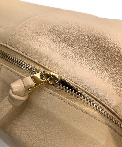 BOTTEGA VENETA（ボッテガベネタ）BOTTEGA VENETA (ボッテガベネタ) ダブルノットミニバッグ ベージュの古着・服飾アイテム