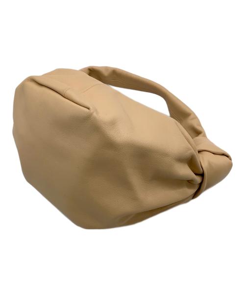 BOTTEGA VENETA（ボッテガベネタ）BOTTEGA VENETA (ボッテガベネタ) ダブルノットミニバッグ ベージュの古着・服飾アイテム