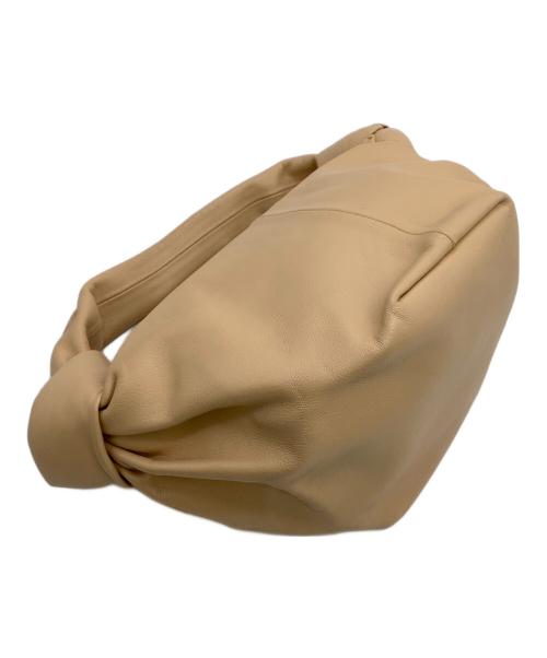 BOTTEGA VENETA（ボッテガベネタ）BOTTEGA VENETA (ボッテガベネタ) ダブルノットミニバッグ ベージュの古着・服飾アイテム