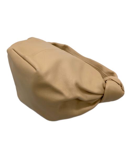 BOTTEGA VENETA（ボッテガベネタ）BOTTEGA VENETA (ボッテガベネタ) ダブルノットミニバッグ ベージュの古着・服飾アイテム