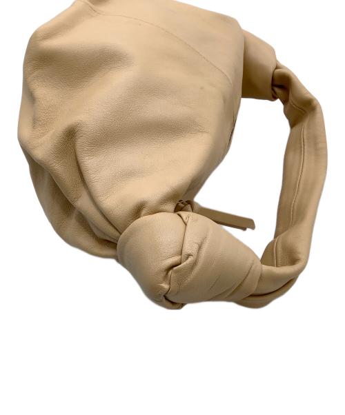 BOTTEGA VENETA（ボッテガベネタ）BOTTEGA VENETA (ボッテガベネタ) ダブルノットミニバッグ ベージュの古着・服飾アイテム