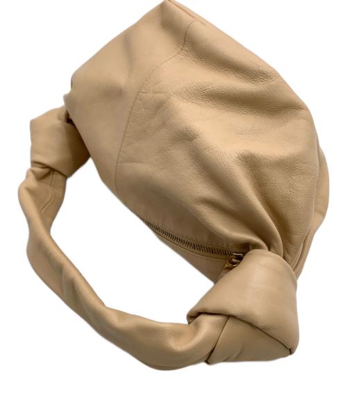 BOTTEGA VENETA（ボッテガベネタ）BOTTEGA VENETA (ボッテガベネタ) ダブルノットミニバッグ ベージュの古着・服飾アイテム