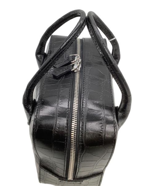 MAISON CANAU（メゾンカナウ）MAISON CANAU (メゾンカナウ) ボストンバッグ CROCO BOX-BOSTON ブラック 未使用品の古着・服飾アイテム