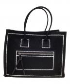 YONFAヨンファ）の古着「グラフトート」｜ブラック