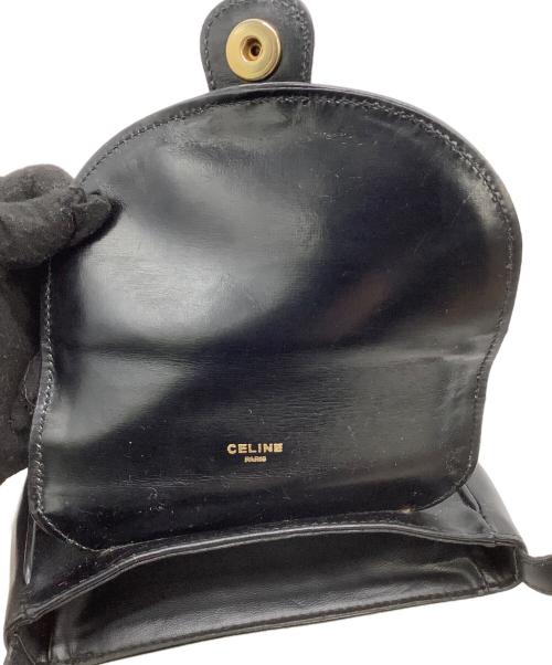 CELINE（セリーヌ）CELINE (セリーヌ) ショルダーバッグ ブラックの古着・服飾アイテム