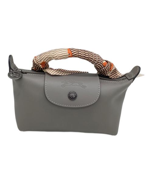 LONGCHAMP（ロンシャン）LONGCHAMP (ロンシャン) 2WAYバッグ ル プリアージュ エクストラ XS グレーの古着・服飾アイテム