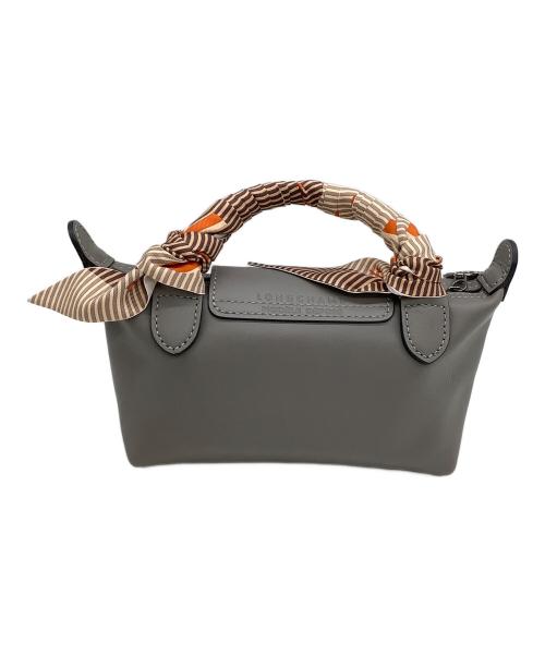 LONGCHAMP（ロンシャン）LONGCHAMP (ロンシャン) 2WAYバッグ ル プリアージュ エクストラ XS グレーの古着・服飾アイテム