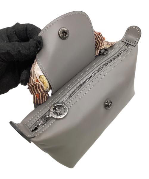 LONGCHAMP（ロンシャン）LONGCHAMP (ロンシャン) 2WAYバッグ ル プリアージュ エクストラ XS グレーの古着・服飾アイテム