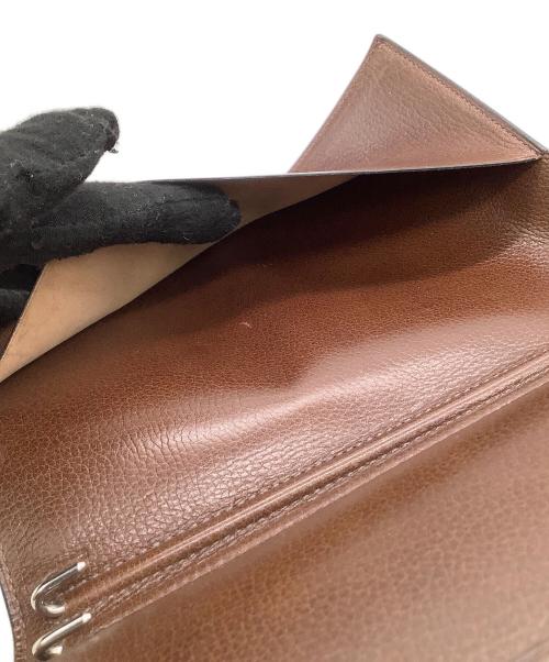 HERMES（エルメス）HERMES (エルメス) 手帳カバー　アジェンダ　グローブトロッター ブラウンの古着・服飾アイテム