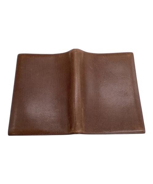 HERMES（エルメス）HERMES (エルメス) 手帳カバー　アジェンダ　グローブトロッター ブラウンの古着・服飾アイテム