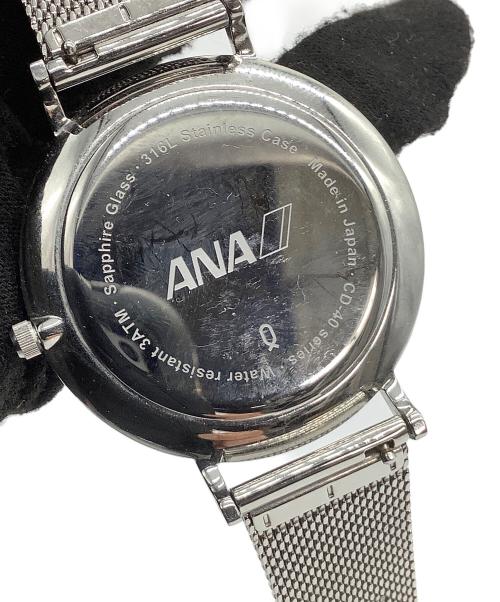 KNOT（ノット）KNOT (ノット) ANA (ソノタブランド) オリジナルソーラーウォッチ シルバーの古着・服飾アイテム