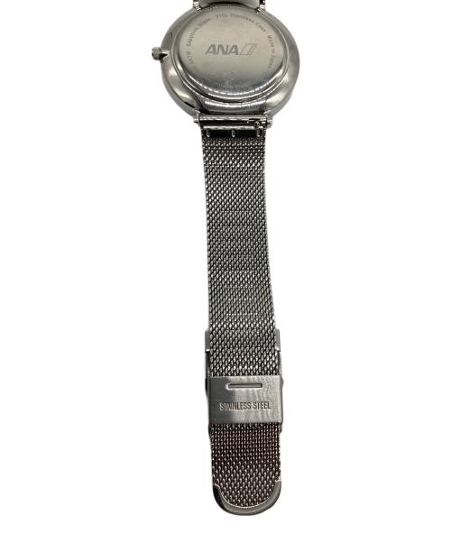 KNOT（ノット）KNOT (ノット) ANA (ソノタブランド) オリジナルソーラーウォッチ シルバーの古着・服飾アイテム