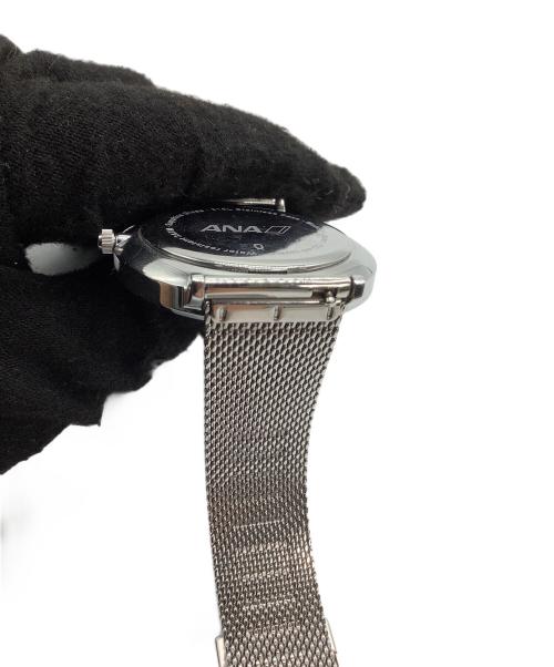KNOT（ノット）KNOT (ノット) ANA (ソノタブランド) オリジナルソーラーウォッチ シルバーの古着・服飾アイテム