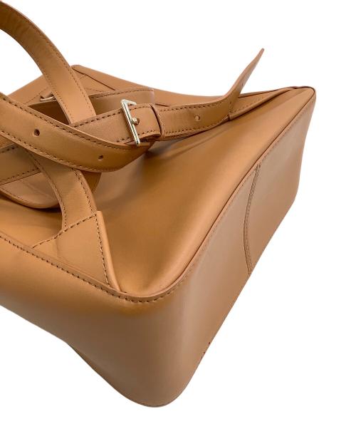 PAUL SMITH（ポールスミス）PAUL SMITH (ポールスミス) レザーリュック キャメルの古着・服飾アイテム