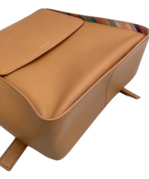 PAUL SMITH（ポールスミス）PAUL SMITH (ポールスミス) レザーリュック キャメルの古着・服飾アイテム