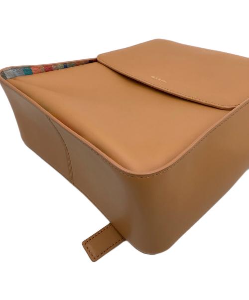 PAUL SMITH（ポールスミス）PAUL SMITH (ポールスミス) レザーリュック キャメルの古着・服飾アイテム