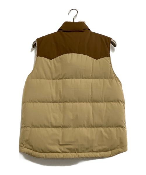 Patagonia（パタゴニア）Patagonia (パタゴニア) リバーシブルベスト ベージュ×ブラウン サイズ:Sの古着・服飾アイテム