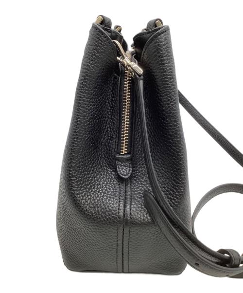 Kate Spade（ケイトスペード）Kate Spade (ケイトスペード) 2WAYバッグ レナ サッチェル ブラックの古着・服飾アイテム