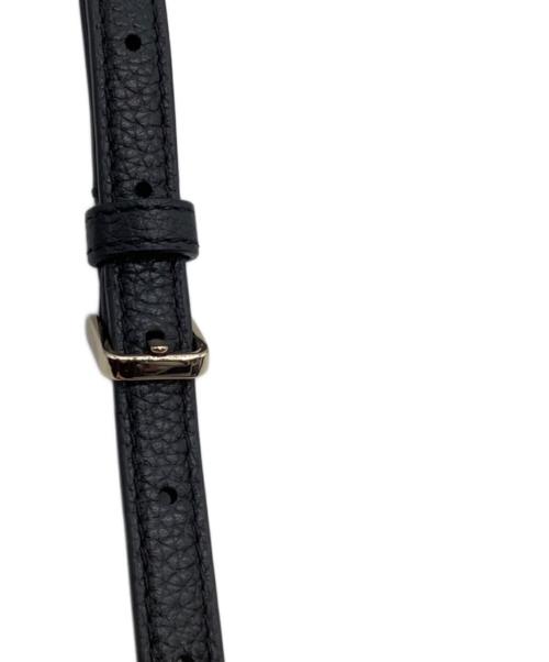 Kate Spade（ケイトスペード）Kate Spade (ケイトスペード) 2WAYバッグ レナ サッチェル ブラックの古着・服飾アイテム