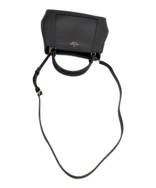 Kate Spade（ケイトスペード）Kate Spade (ケイトスペード) 2WAYバッグ レナ サッチェル ブラックの古着・服飾アイテム