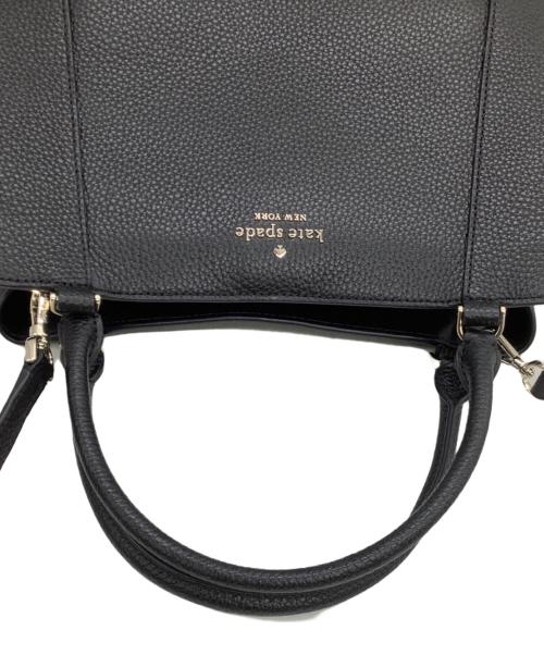 Kate Spade（ケイトスペード）Kate Spade (ケイトスペード) 2WAYバッグ レナ サッチェル ブラックの古着・服飾アイテム