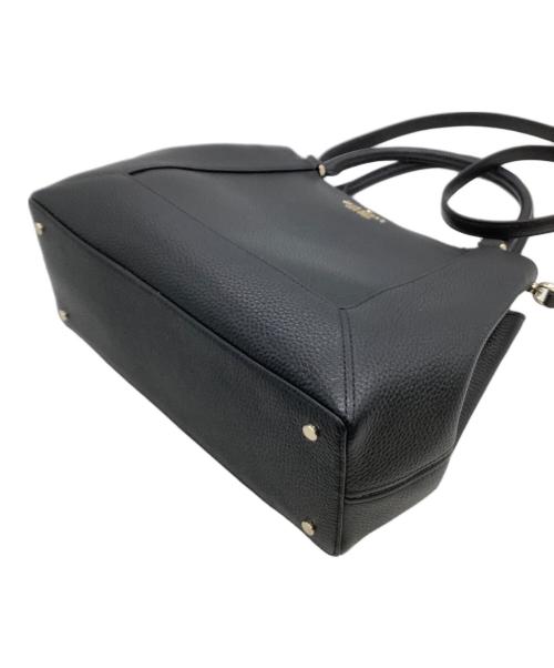 Kate Spade（ケイトスペード）Kate Spade (ケイトスペード) 2WAYバッグ レナ サッチェル ブラックの古着・服飾アイテム