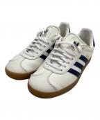 adidasアディダス）の古着「ローカットスニーカー　GAZELLE」｜ホワイト×ネイビー