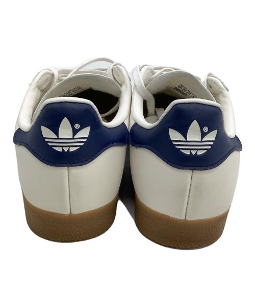 adidas（アディダス）adidas (アディダス) ローカットスニーカー　GAZELLE ホワイト×ネイビー サイズ:23の古着・服飾アイテム