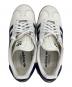中古・古着 adidas (アディダス) ローカットスニーカー　GAZELLE ホワイト×ネイビー サイズ:23：8000円