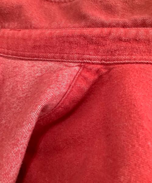 SUPREME（シュプリーム）SUPREME (シュプリーム) 長袖シャツ レッド サイズ:Mの古着・服飾アイテム