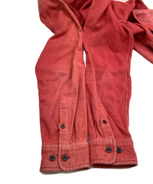SUPREME（シュプリーム）SUPREME (シュプリーム) 長袖シャツ レッド サイズ:Mの古着・服飾アイテム