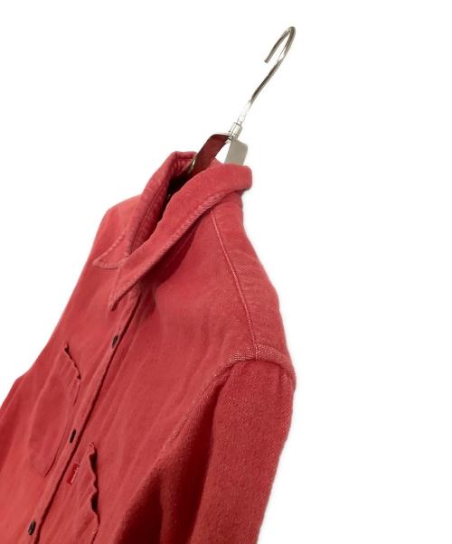 SUPREME（シュプリーム）SUPREME (シュプリーム) 長袖シャツ レッド サイズ:Mの古着・服飾アイテム