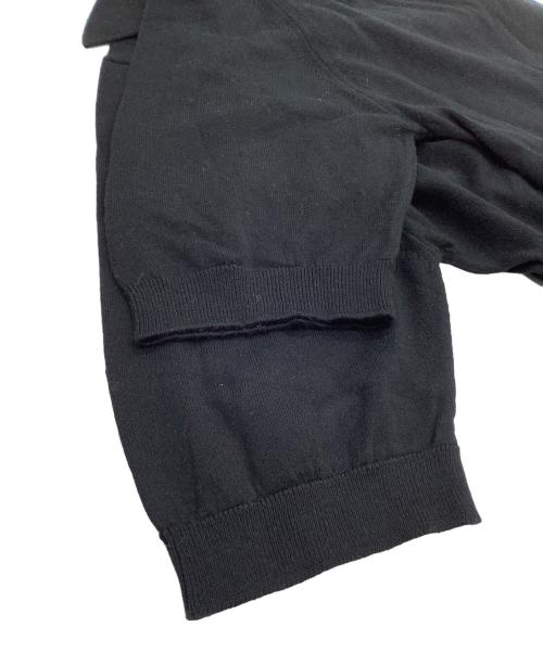 JOHN SMEDLEY（ジョンスメドレー）JOHN SMEDLEY (ジョンスメドレー) ニットポロシャツ ブラック サイズ:Sの古着・服飾アイテム