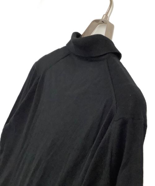 JOHN SMEDLEY（ジョンスメドレー）JOHN SMEDLEY (ジョンスメドレー) ニットポロシャツ ブラック サイズ:Sの古着・服飾アイテム