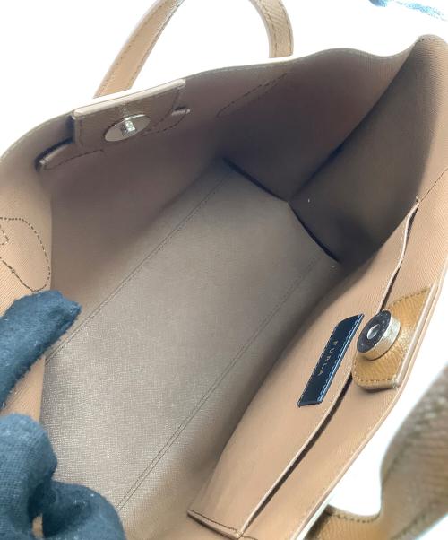 FURLA（フルラ）FURLA (フルラ) ヴィットリアトートバッグ アーチロゴモノグラムの古着・服飾アイテム