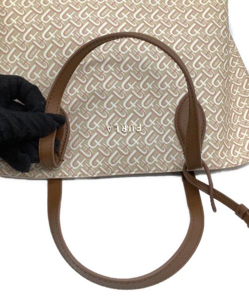 FURLA（フルラ）FURLA (フルラ) ヴィットリアトートバッグ アーチロゴモノグラムの古着・服飾アイテム