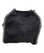 STELLA McCARTNEYステラマッカートニー）の古着「チェーンショルダーバッグ ファベラ」｜ブラック×シルバー