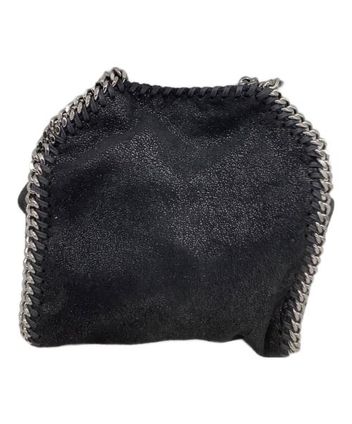 STELLA McCARTNEY（ステラマッカートニー）STELLA McCARTNEY (ステラマッカートニー) チェーンショルダーバッグ ファベラ ブラック×シルバーの古着・服飾アイテム
